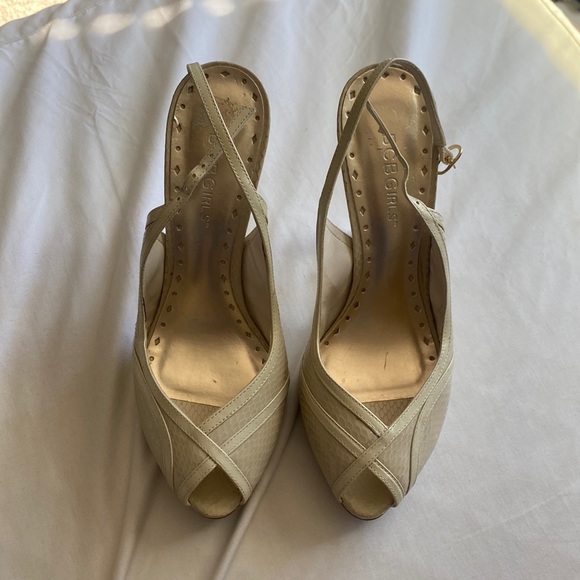 Nude snake pattern heel - Picture 2 of 3